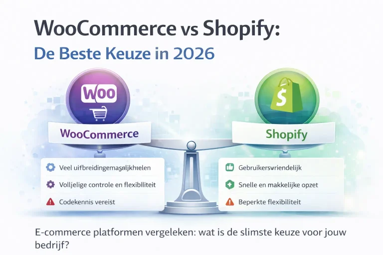 WooCommerce of Shopify: welk platform past bij jouw webshop?