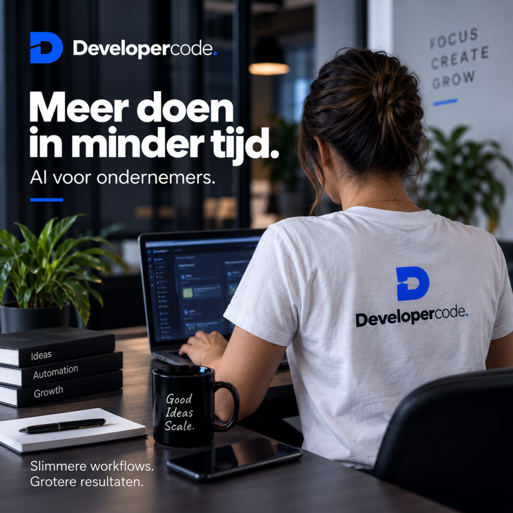 Adviseur van Developercode in gesprek met een klant