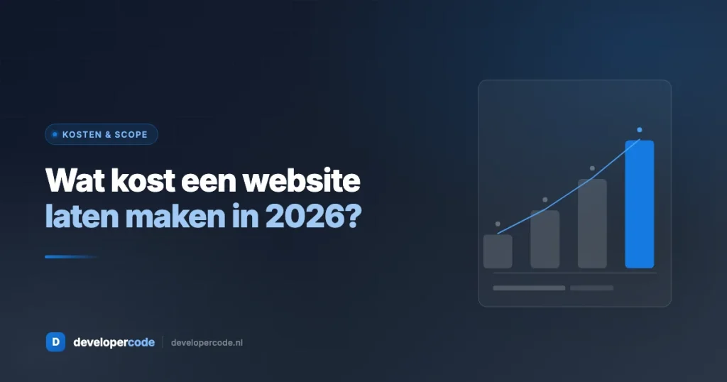De factoren die bepalen wat een website laten maken kost - overzicht van Developercode